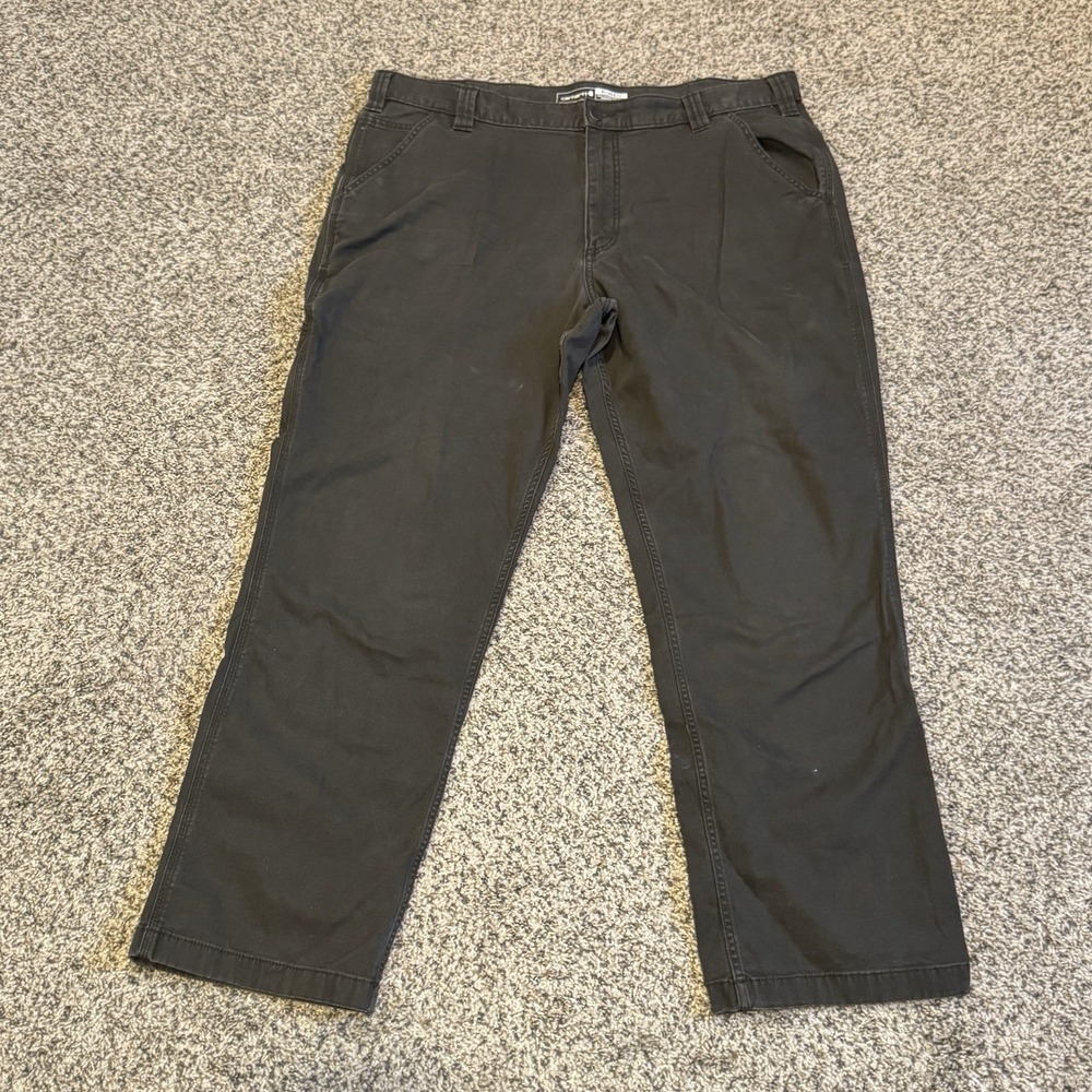 Carhartt Relaxed Straight Rigby Canvas Dungaree Work Pants 40x32 102291-306